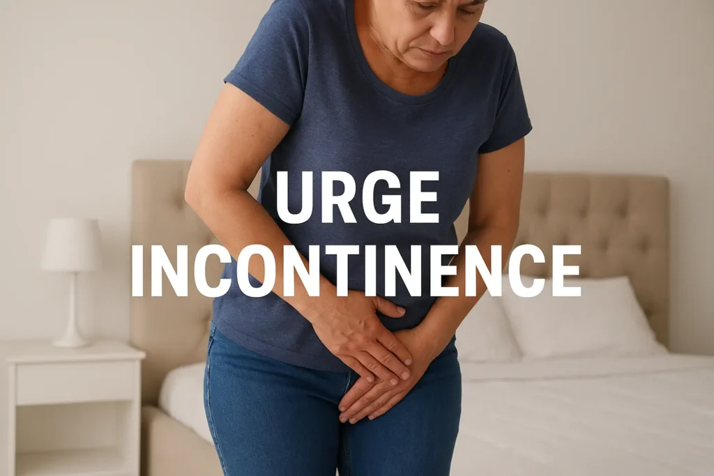 how to manage urge incontinence Scunthorpe symptoms