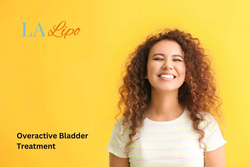 woman smiling about overactive bladder treatment Scunthorpe solutions